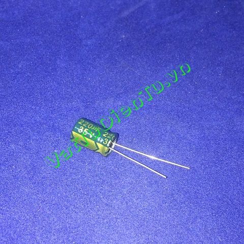 Tụ hóa 220uF 35V 220uF35V220uF 8X12MM