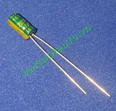 47UF16V4X7 Tụ hóa 47UF 16V 47UF 4x7MM