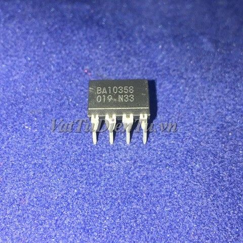 BA10358 DIP8 IC Khuếch đại âm thanh, Dual ground sense operational amplifiert