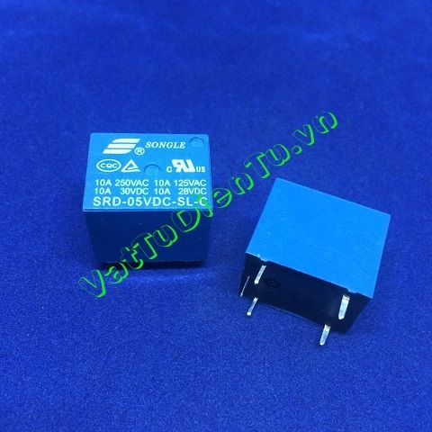 SRD-05VDC-SL-C Relay 5VDC 5 chân;
