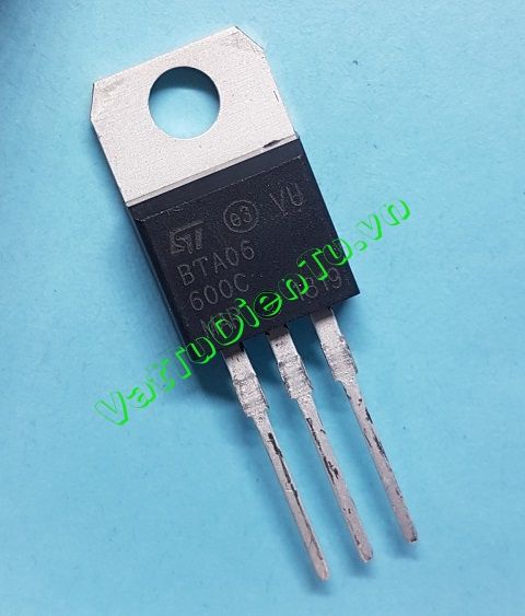 BTA06-600C BTA06 TO220 TRIAC 6A 600V; Mã: BTA06-600C; Kiểu chân: cắm TO-220; Thương hiệu: NXP; Hàng tương đương: BTB06-600A, BTB06-600B; Phân nhóm: TRIAC; Mã kho: BTA06-600C-TO220-354