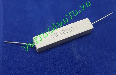 Điện trở hình chữ nhật 27R 10W 27R10W27R