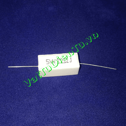 RX27-5W-22R-J Điện trở 22R 5W 22R 5%, trở sứ hình chữ nhật ngang