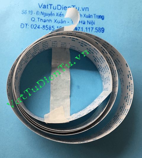 SUMITOMO-Y AWM2896 80C VW-1-F- Cáp dẹt FFC 40 sợi P0.5mm dài 8000mm