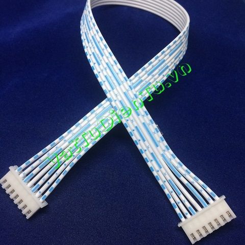 XH2.54-7P Dây Header Trắng 7P 2 đầu dài 30CM