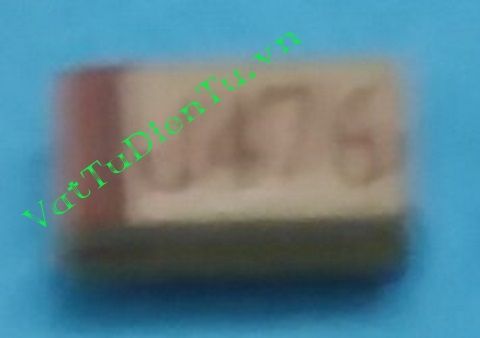 Tụ tantalum 476J 47uF 6.3V 47uF SMD 1206 tụ vàng