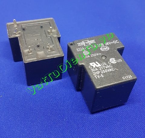 832A-1C-F-C Relay 24VDC 5 chân