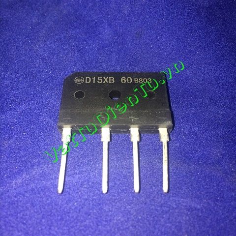 D15XB60 Diode chỉnh lưu cầu 15A 600V (TM)