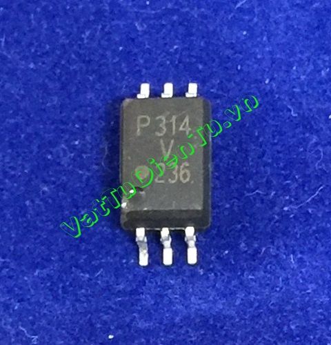 P314V SOP6 Photo-tran 0.6 Amp Output Current IGBT Gate Driver Optocoupler