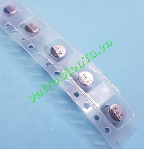 47UF25VSMD4X54 Tụ nhôm dán 47uF 25V 47UF25V47UF SMD 4x5.4MM