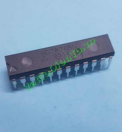 AD7876BN DIP24 IC Chuyển đổi, LC2MOS Complete, 12-Bit, 100 kHz, Sampling ADCs(TM)