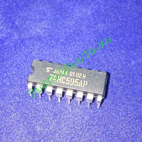 74HC595AP TC74HC595AP DIP16 IC số, REGISTER/LATCH 8BIT (NK)
