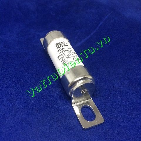 Cầu chì 40A 690VAC 50kA cầu chì cắt nhanh MRO RGS4 40A