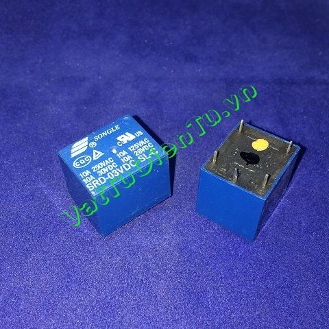 SRD-03VDC-SL-C Relay 3VDC/10A 5 chân