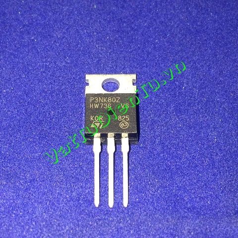 STP3NK80Z P3NK80Z TO220 N Mosfet 2.5A 800V