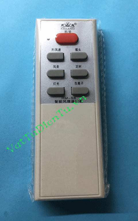 RM-S8 Điểu khiển quạt từ xa quạt điện