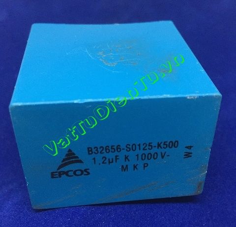 Tụ điện 1.2UF 1000V 1.2UF B32656-S0125-K500 ABB (TM)