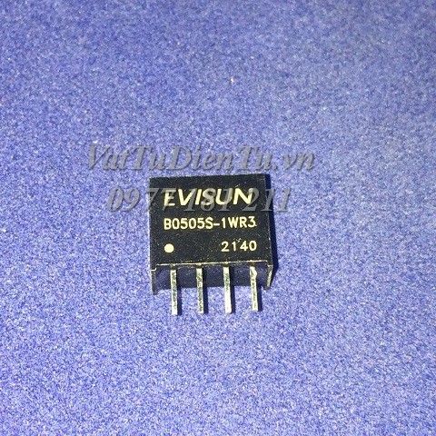 B0505S-1WR3 Module nguồn cách ly DC-DC 5V-5V 1W