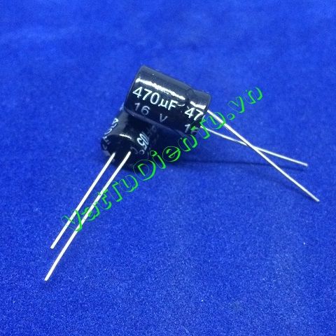 Tụ hóa 470uF 16V 470uF16V470uF 8x12mm