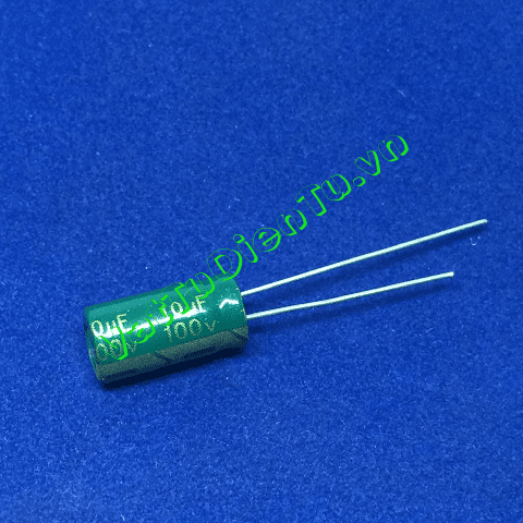 Tụ hóa 10uF 100V 10uF100V10uF 6x12mm