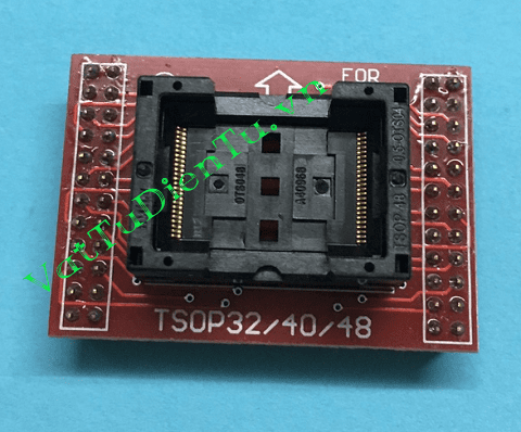 SN003 SN:003 Đế Kẹp IC TSOP32/40/48 loại đen, TSOP32 TSOP40 TSOP48 ADAPTER chuyển đổi cho MÁY NẠP ROM MINI PRO TL866CS TL866A TL866 II PLUS