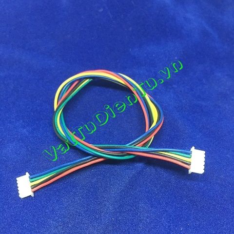 DXH1.25-5P Dây Header nhiều màu 5P 2 đầu dài 30CM