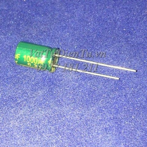 Tụ hóa 1000UF 6.3V 1000UF6.3V1000UF 8x12MM