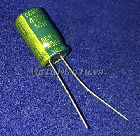 Tụ hóa 10uF 400V 10uF400V10uf 10x17mm