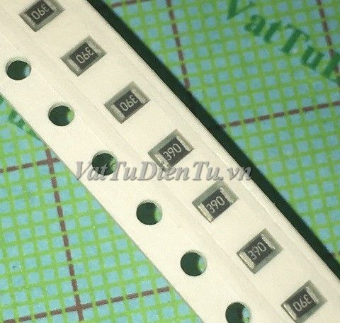 Điện trở 39R 0.125W (1/8W) dán 0805 390 (L2xW1.2mm) sai số 5%