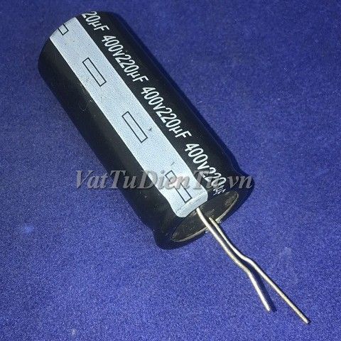 Tụ hóa 220uF 400V 220uF400V220uF CLA 21x50mm
