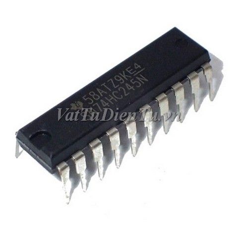 74HC245N SN74HC245N 74HC245 DIP20 IC Số, BUS TRANSCEIVER 8BIT