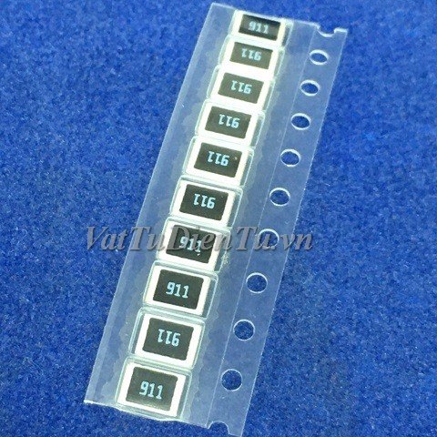 Điện trở 910 0.5W (1/2W) dán 1812 910 (4.5×3.2mm) sai số 5%
