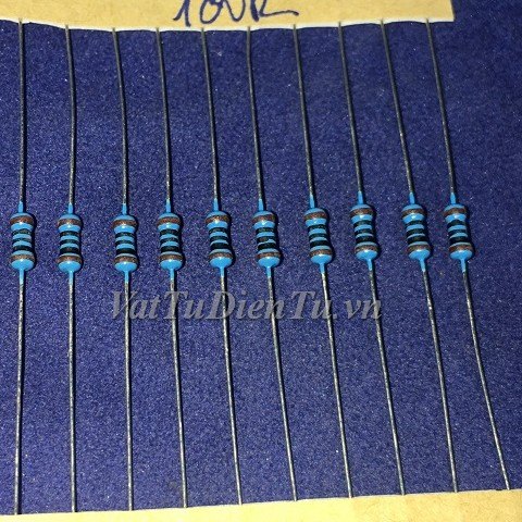 Điện trở 100R 0.25W 100R0.25W100R 1/4W