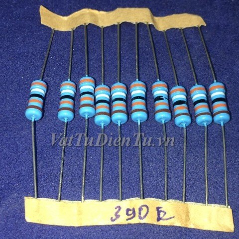 Điện trở 390R 1W 390R1W390R sai số 1%