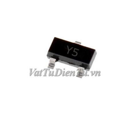 Diode Zener 15V 0.3W, mã: BZX84C15V-Y5-SOT23-TES