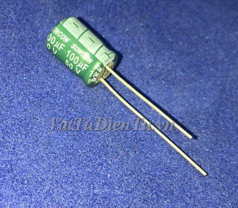 Tụ hóa 100uF 50V 100uF 8x12mm