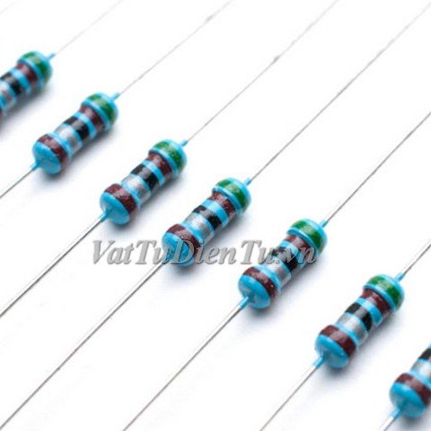 Điện trở 820K 0.25W (820K 1/4W) sai số 1%
