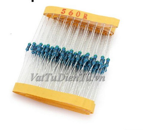 Điện trở 560R 0.25W (560R 1/4W)