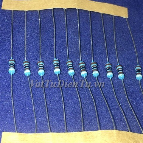 Điện trở 91K 0.25W (91K 1/4W) sai số 1%