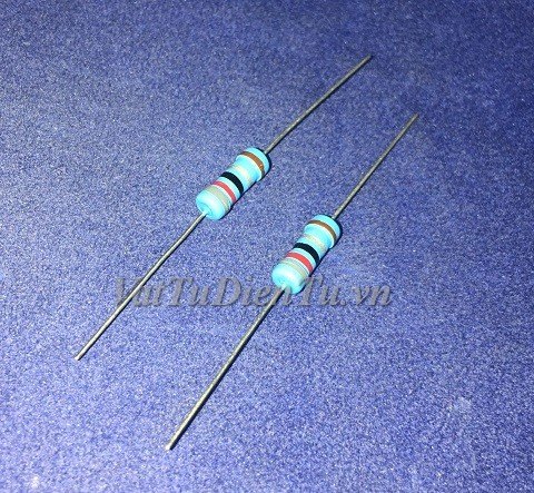 Điện trở 8.2R 1W 8.2R (8R2 1W 8R2) sai số 1%