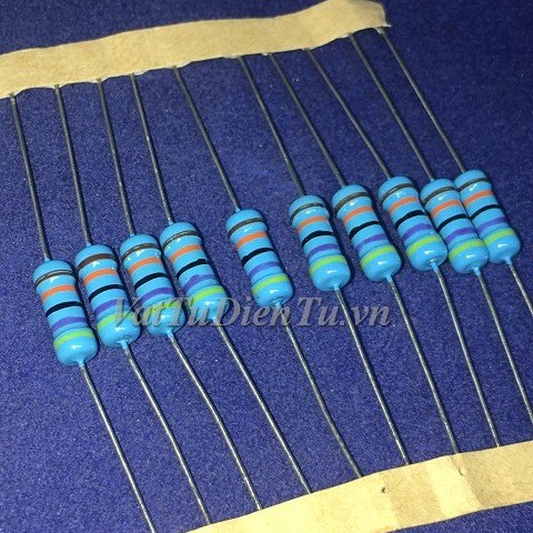 Điện trở 470K 1W 470K1W470K sai số 1%