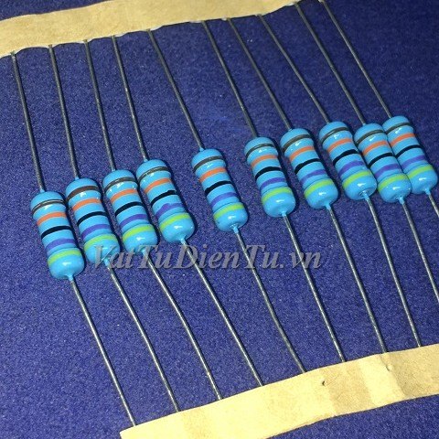 Điện trở 470K 1W 470K1W470R sai số 1%