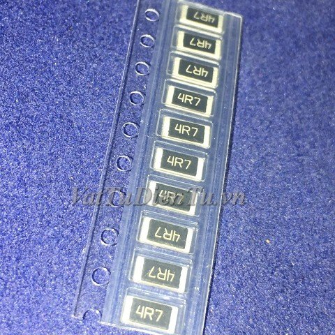 Điện trở 4.7R 0.75W (4R7 3/4W) trở dán 2010 4R7 3/4W (5.08×2.54mm) sai số 5%