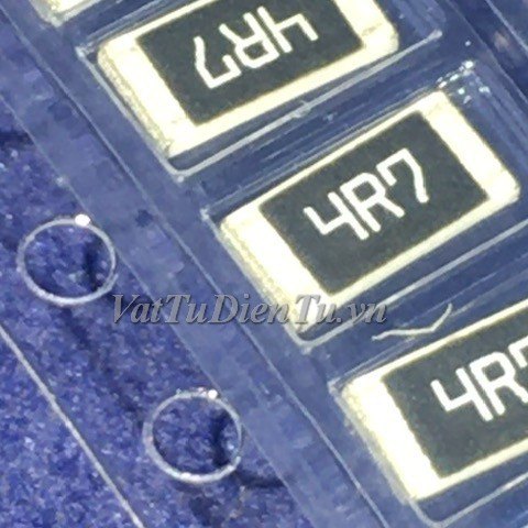 R2010-4R7 Điện trở 4.7R 3/4W 4.7R 0.75W trở dán 2010 4.7R 3/4W (5.08×2.54mm) sai số 5%