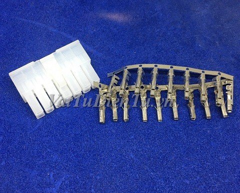 5557 14P Connector 14P 2x7P 4.2mm vỏ đực, đầu cắm 14 chân