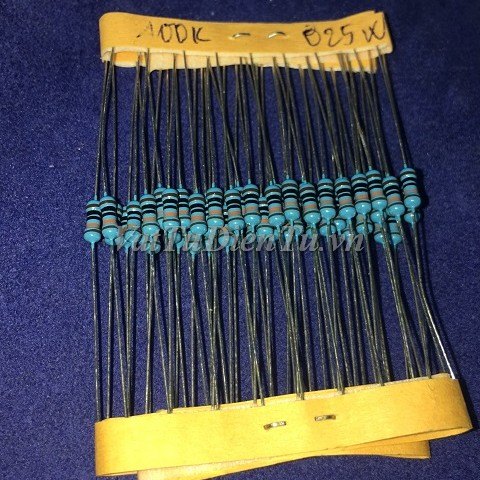 Điện trở 100K 0.25W (100K 1/4W)