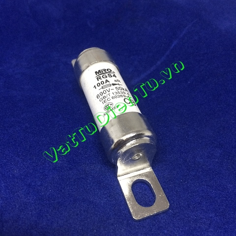 Cầu chì 100A 690VAC 50kA cầu chì cắt nhanh MRO RGS4 100A