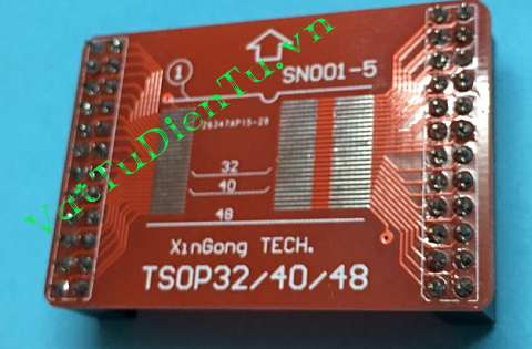 SN001-5 SN:001-5 TSOP32/40/48 ADAPTER chuyển đổi cho MÁY NẠP ROM MINI PRO TL866CS TL866A TL866 II PLUS