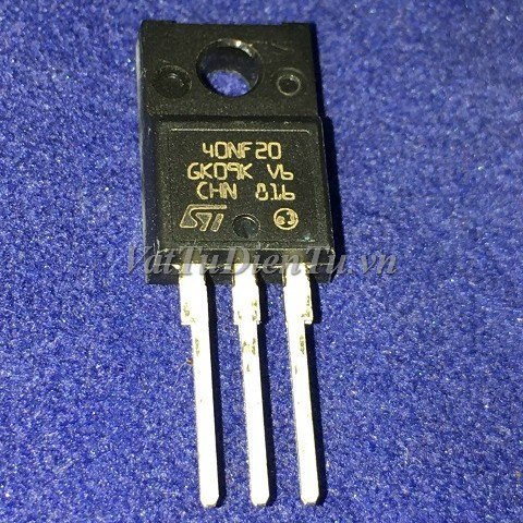 40NF20 STF40NF20 TO220F Mosfet 40A 200V