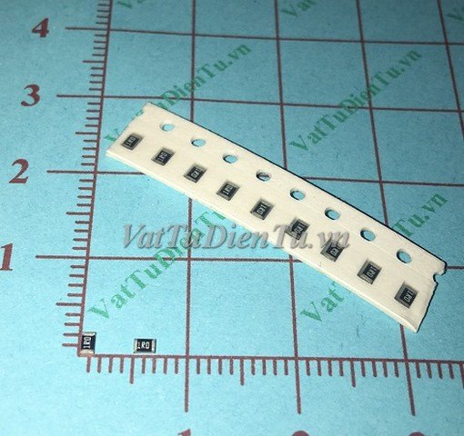 Điện trở 1R 1R0 0.125W 1/8W dán 0805 (L2xW1.2mm) sai số 5%